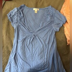 Blue tee women medium